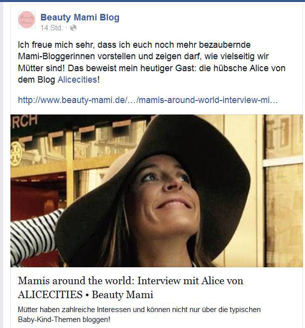 Interview bei Beauty Mami
